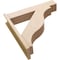 Ekena Millwork 7 1/2-in W x 34-in D x 34-in H Funston Block Rough Cedar Woodgrain TimberThane Outlooker, Primed Tan OUTUR075X34X34FST44RCPR - alternate 5